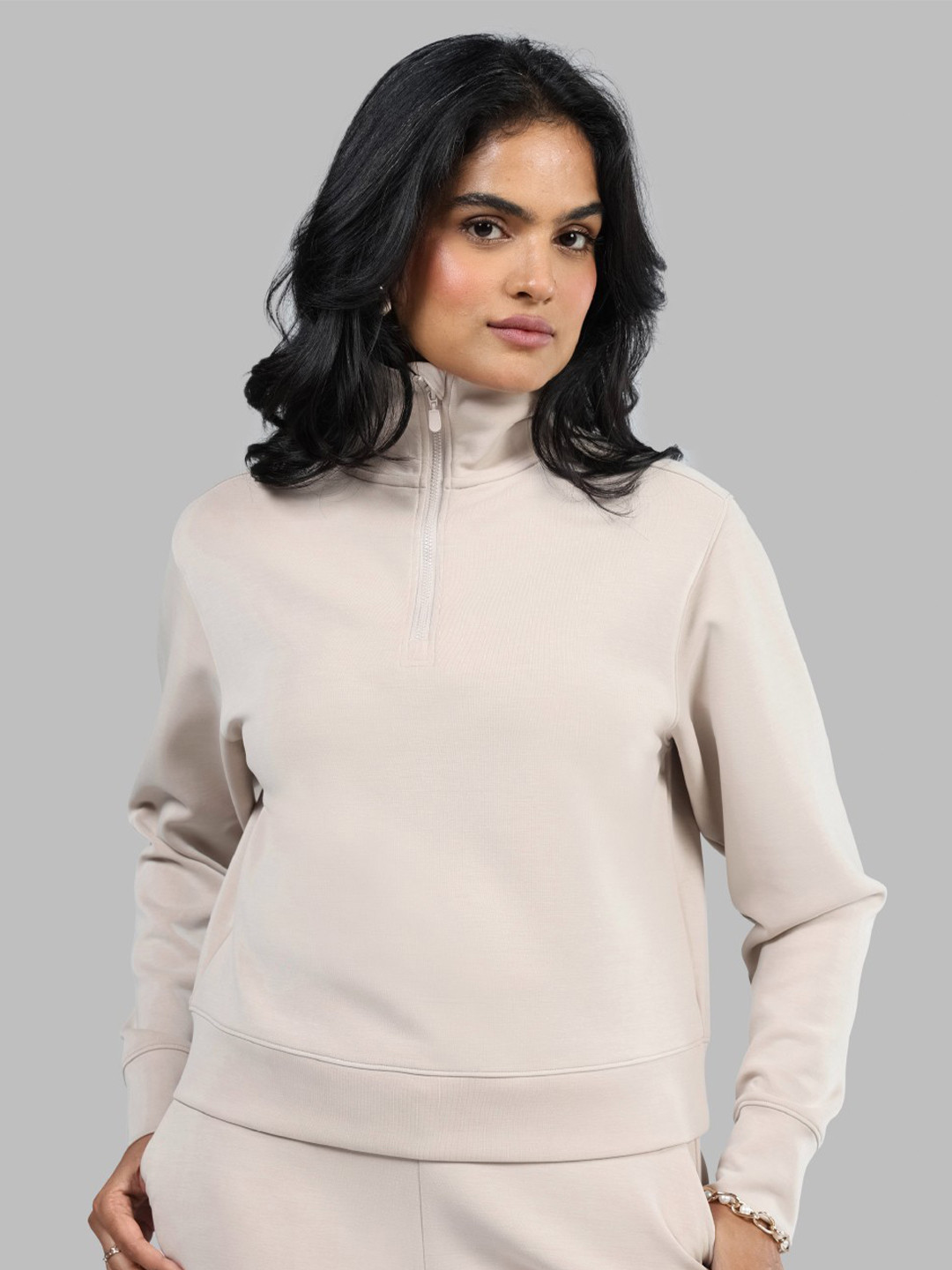 Blissclub Bare Butter pullover with zipper