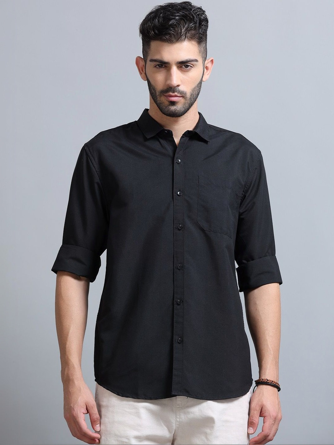 Proword Men Classic Casual Shirt