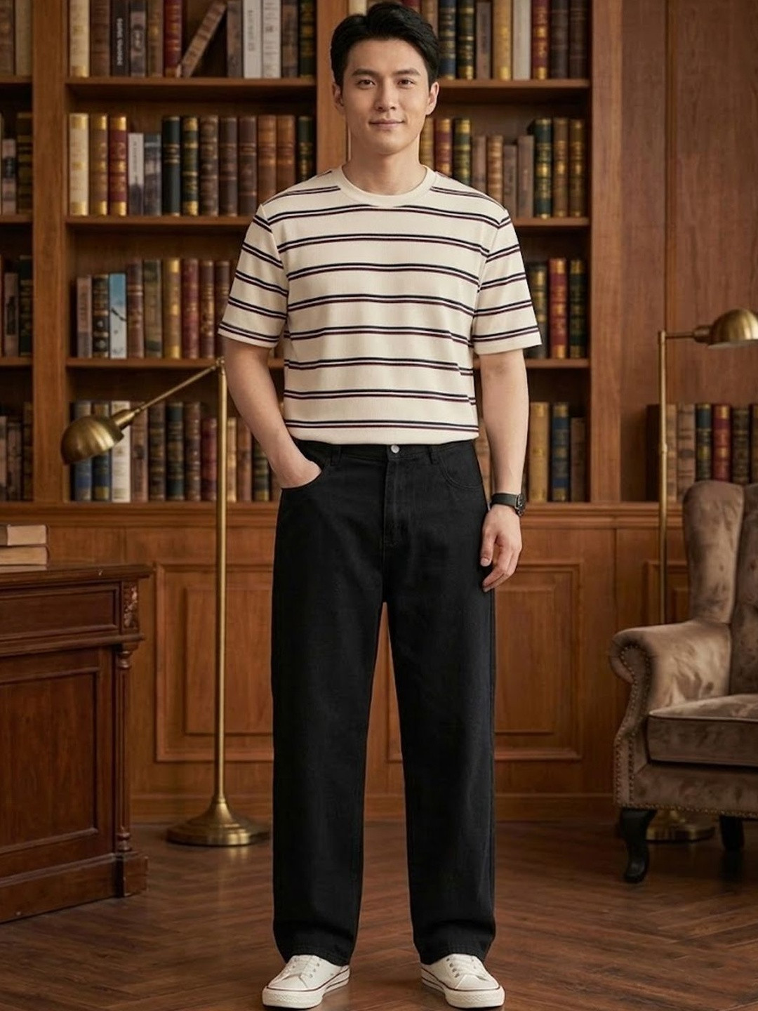 FALKRA Men High-Rise Stretchable Jeans