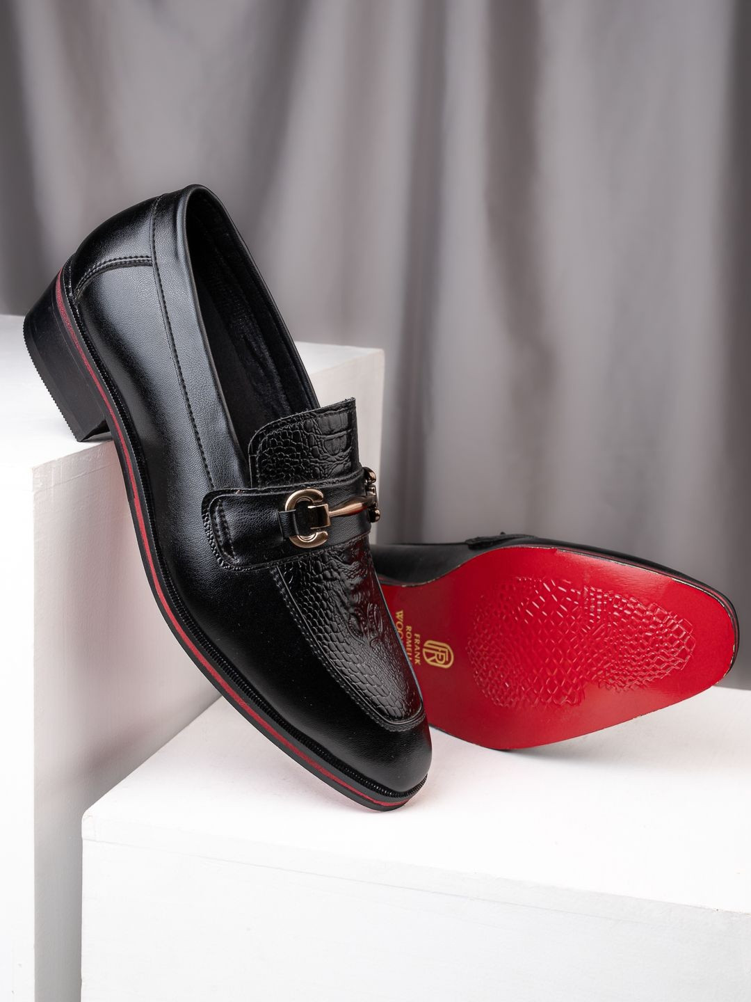 FRANKROMELLO Men Formal Slip-Ons Shoes