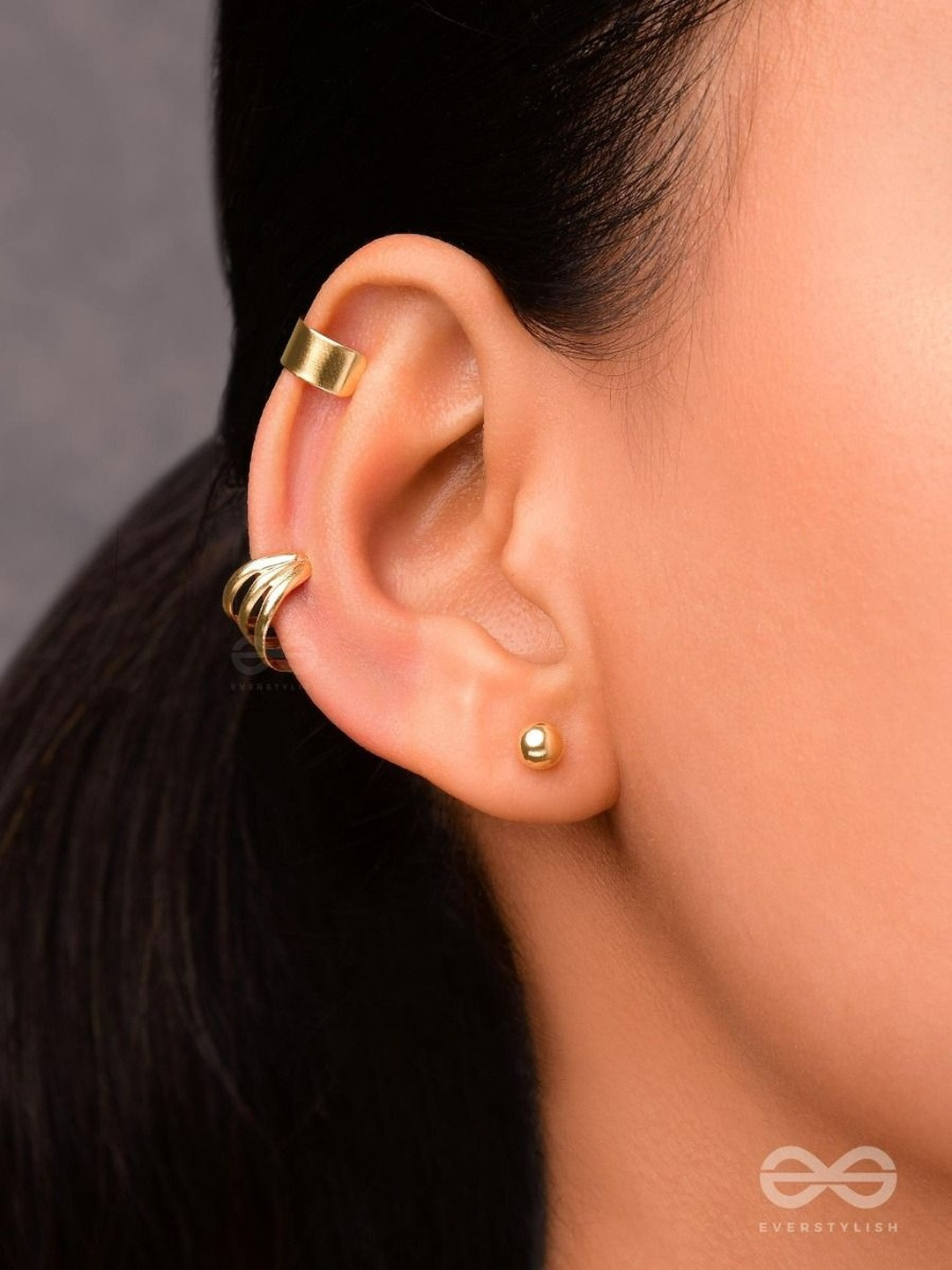 EVERSTYLISH Classic Ear Cuff Earrings