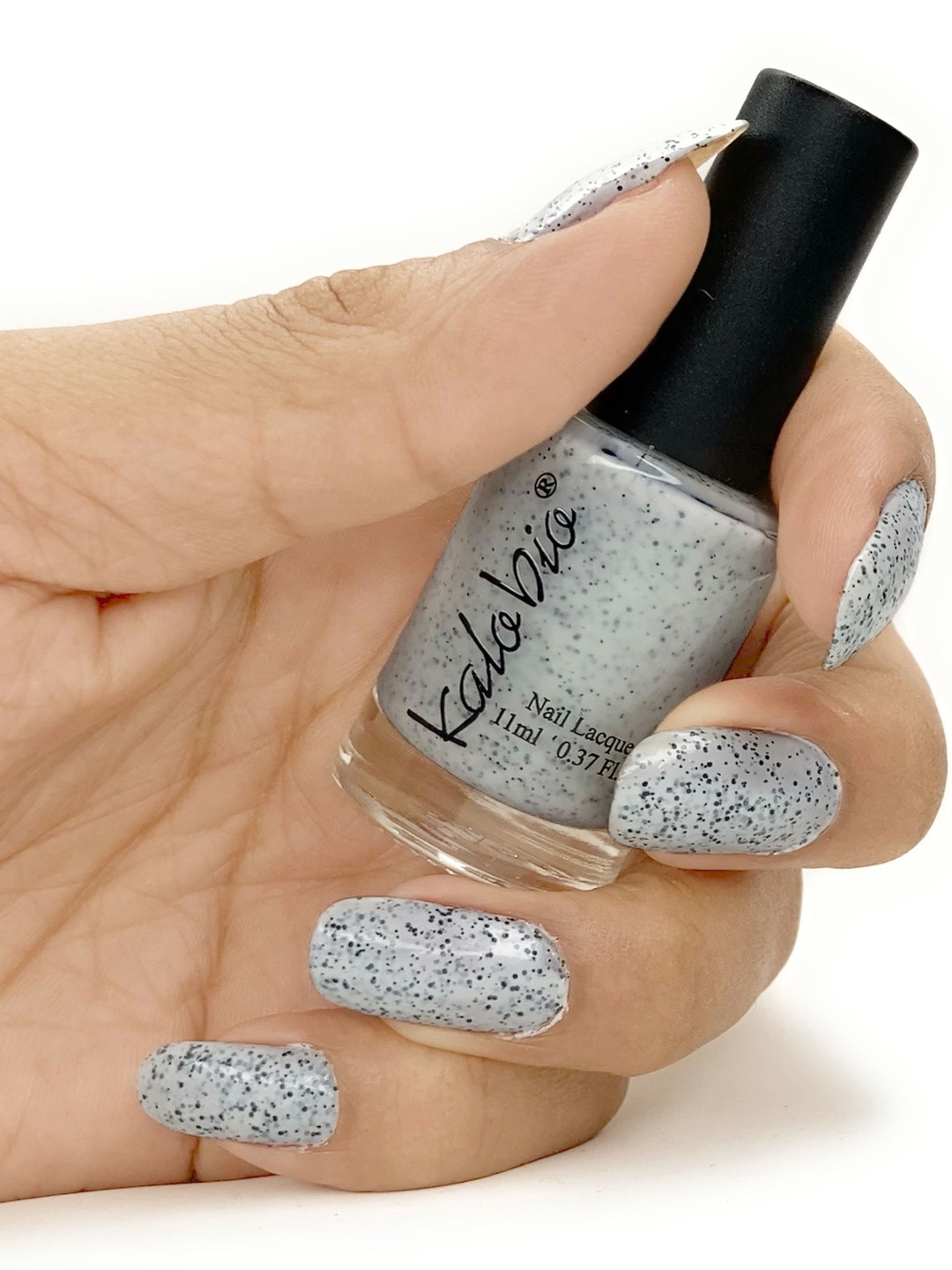 Kalobio Quick Drying Long Lasting Glossy Finish Nail Polish - Daisy White - 11ml