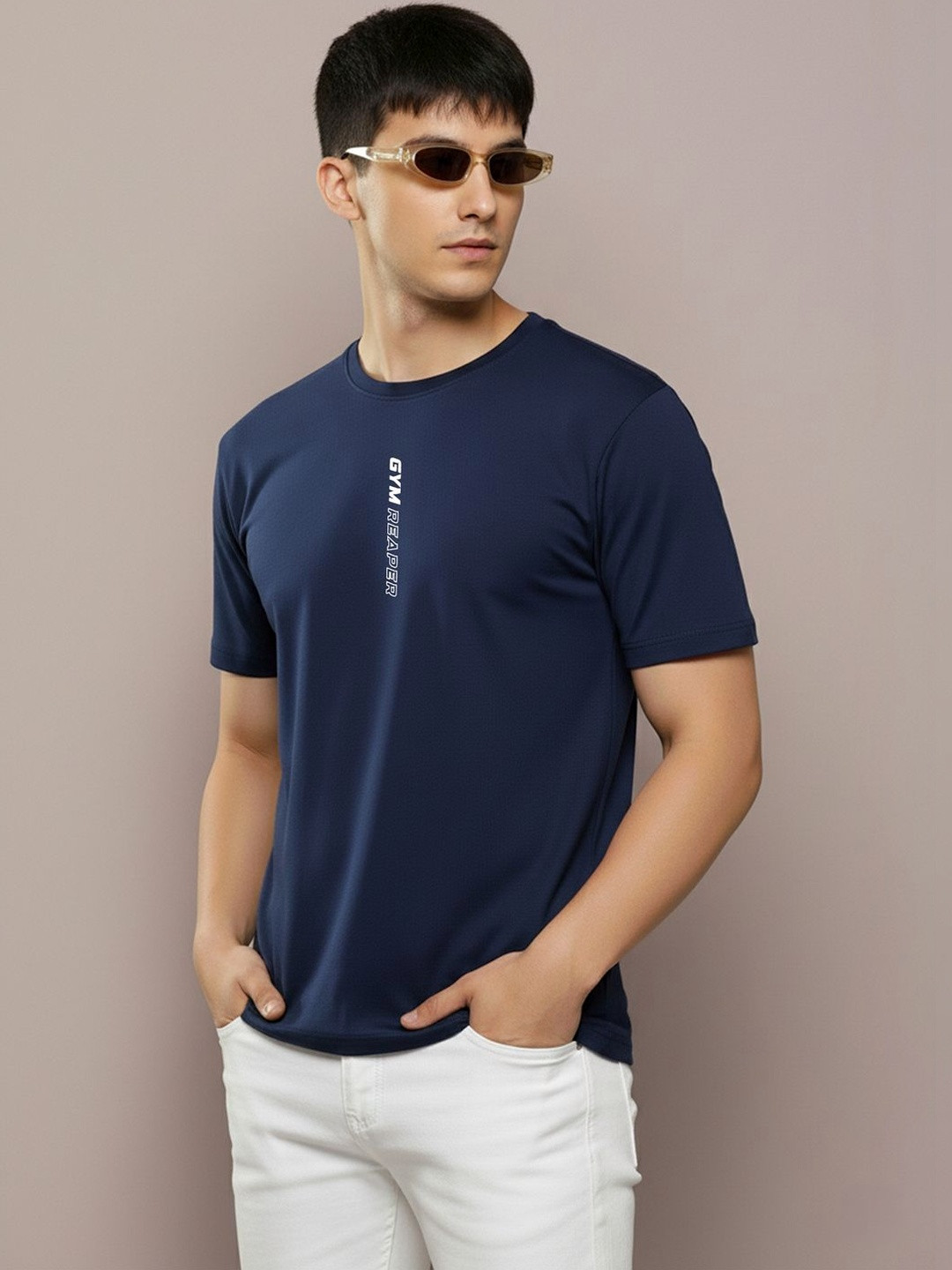 MINISTRY OF FRIENDS Men Typography Printed T-shirt