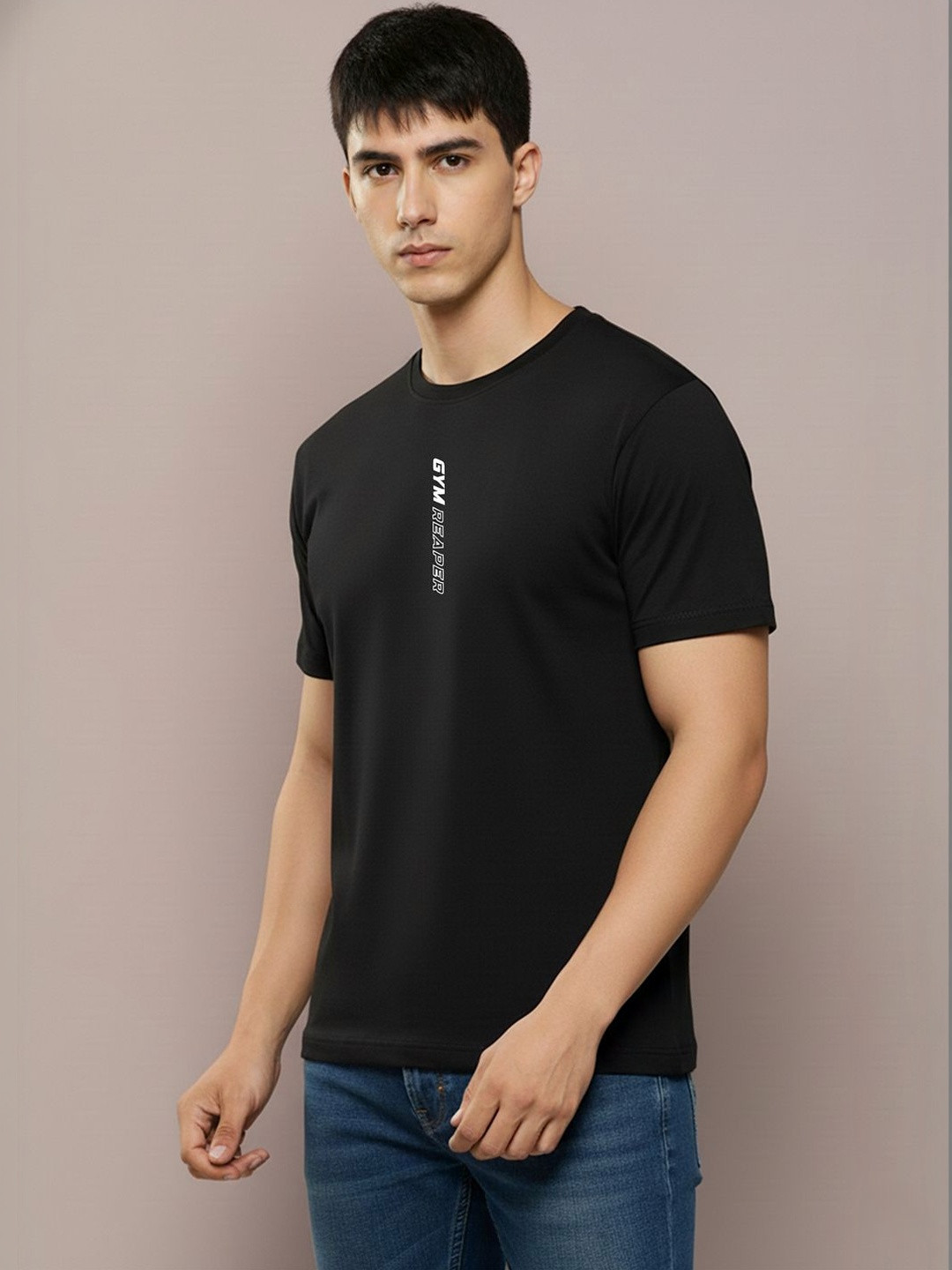 MINISTRY OF FRIENDS Men Typography Printed T-shirt