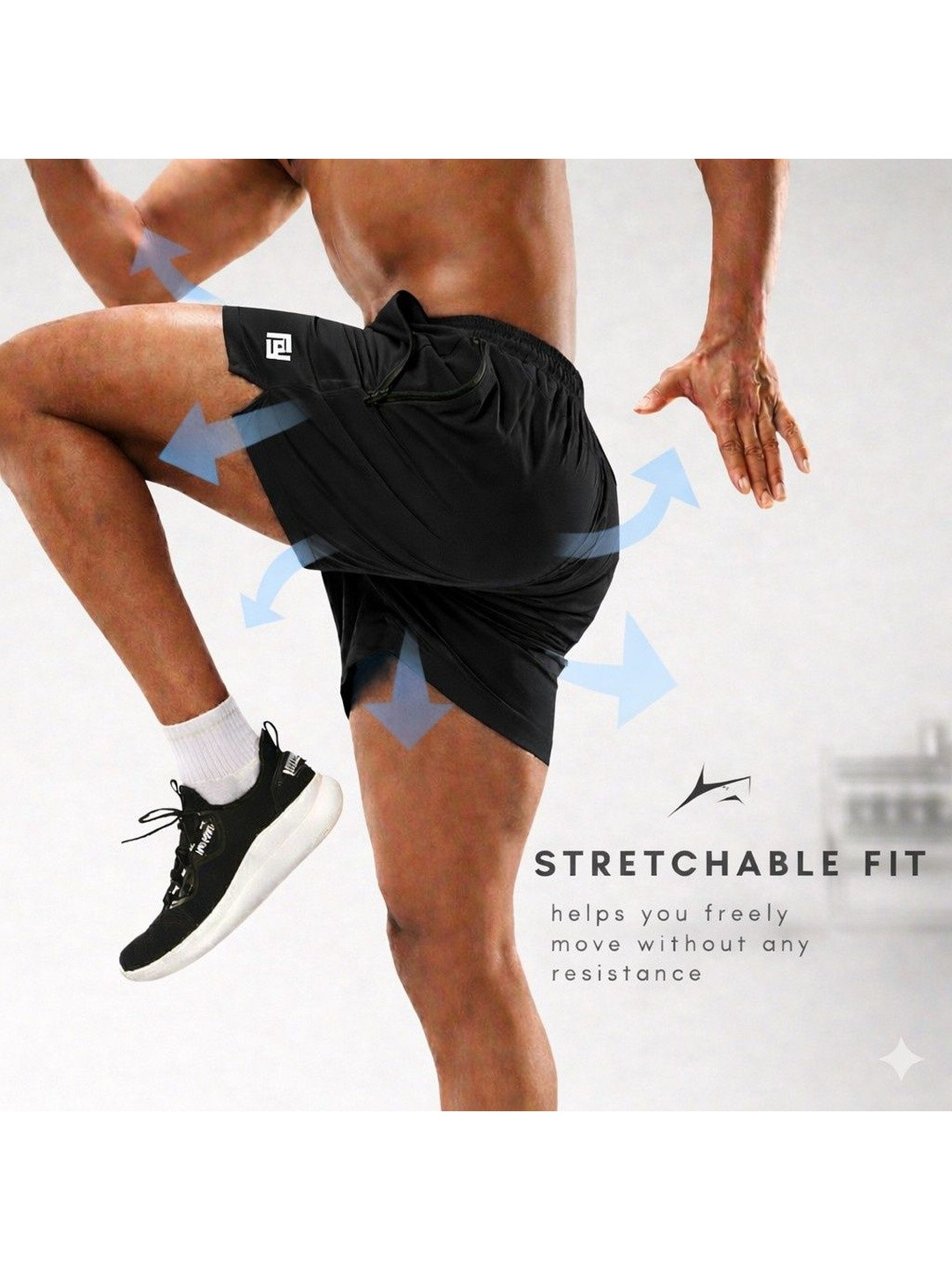 FITIN OUTFIT Men Running Sports Shorts