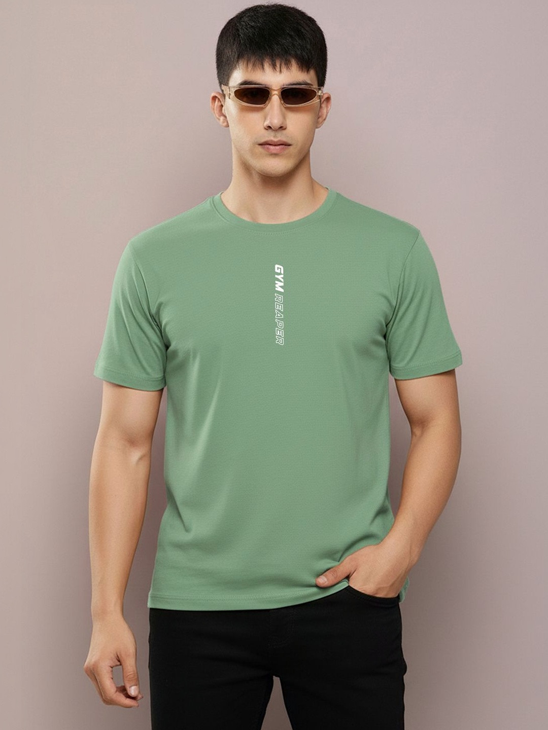 MINISTRY OF FRIENDS Men Typography Printed T-shirt