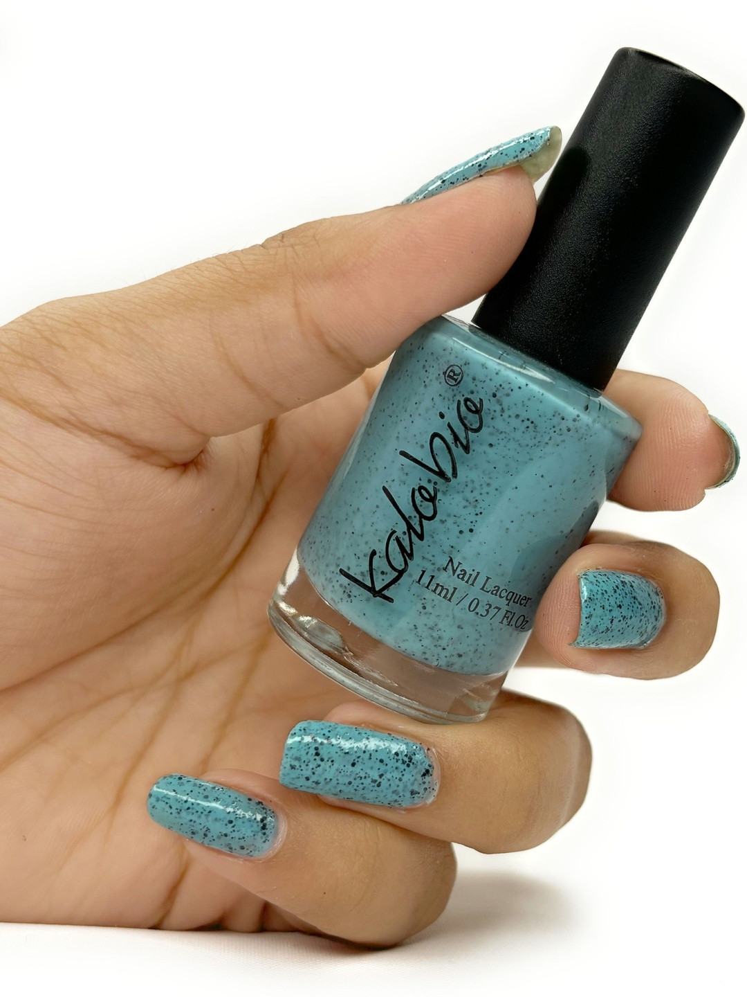 Kalobio Quick Drying Long Lasting Glossy Finish Nail Polish - Arctic KCC10 - 11ml