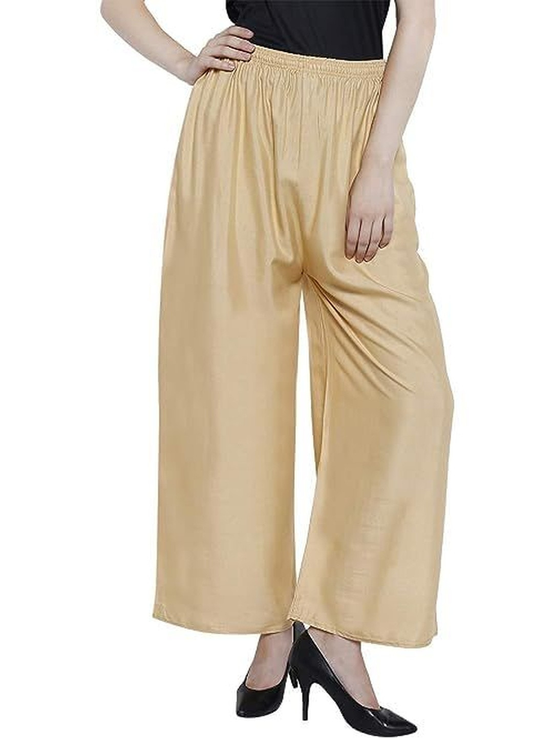 Thrifty Thread Women Liva Ethnic Palazzos