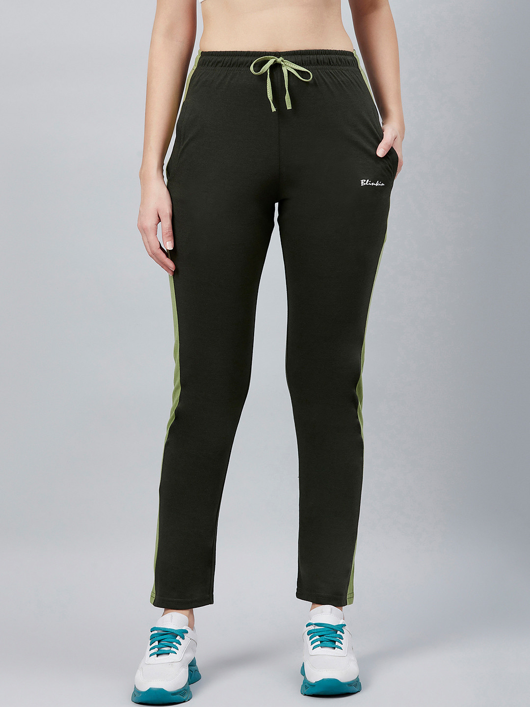 Blinkin Women High-Rise TrackPants