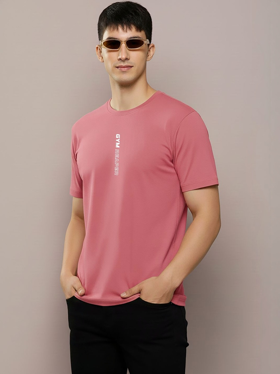 MINISTRY OF FRIENDS Men Typography Printed T-shirt