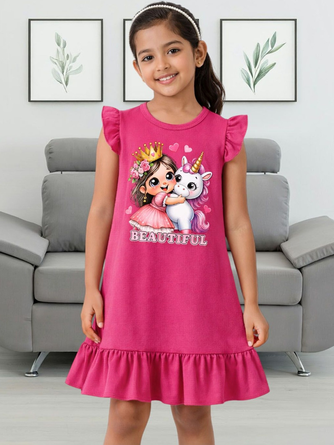 KEESOR Print Dress