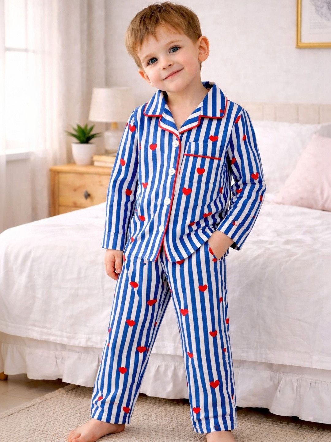 SEPHANI Boys Printed Night suit