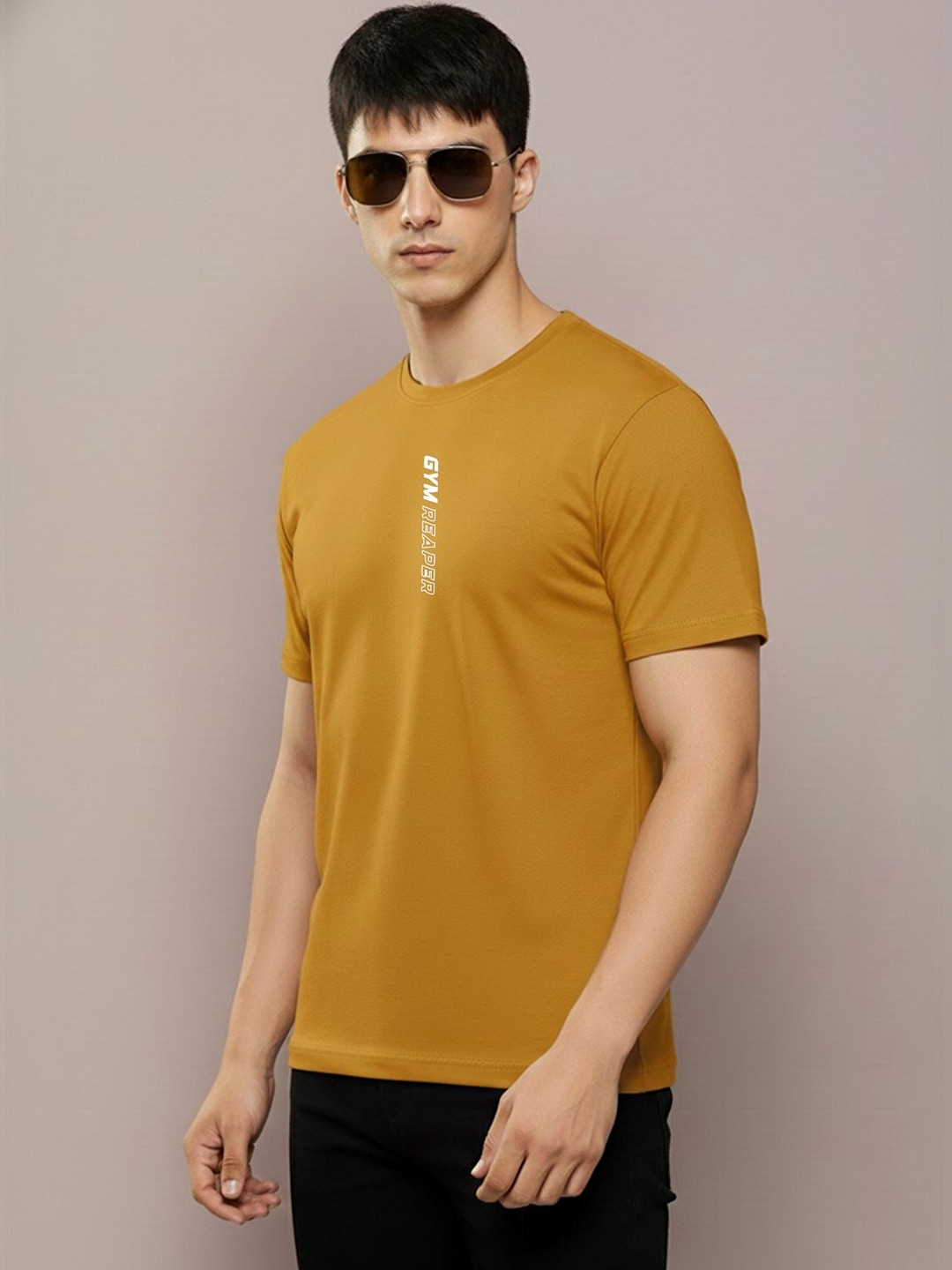 MINISTRY OF FRIENDS Men Typography Printed T-shirt