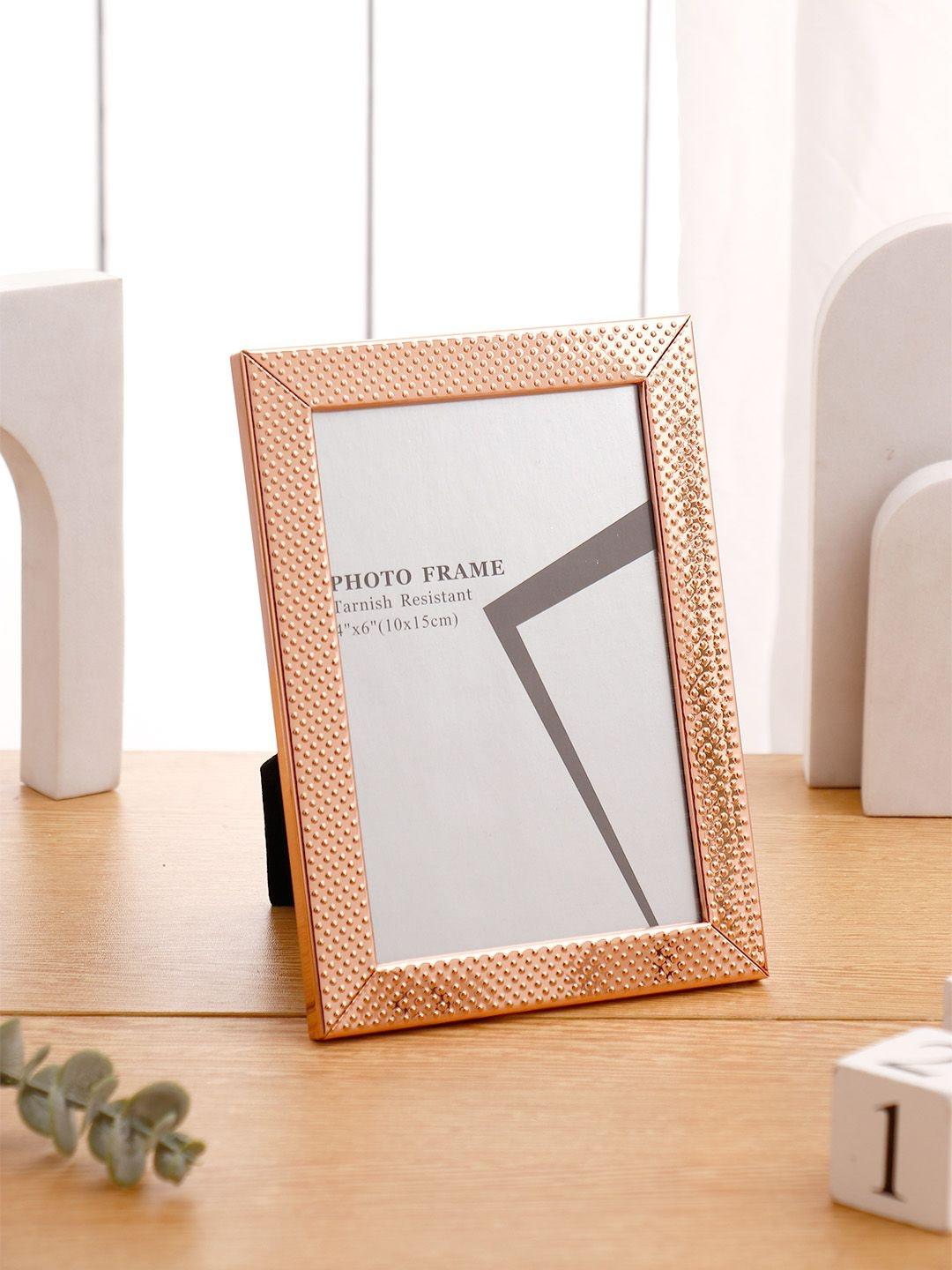 Archies Rose Gold 1 Pieces Metal Table Photo Frames