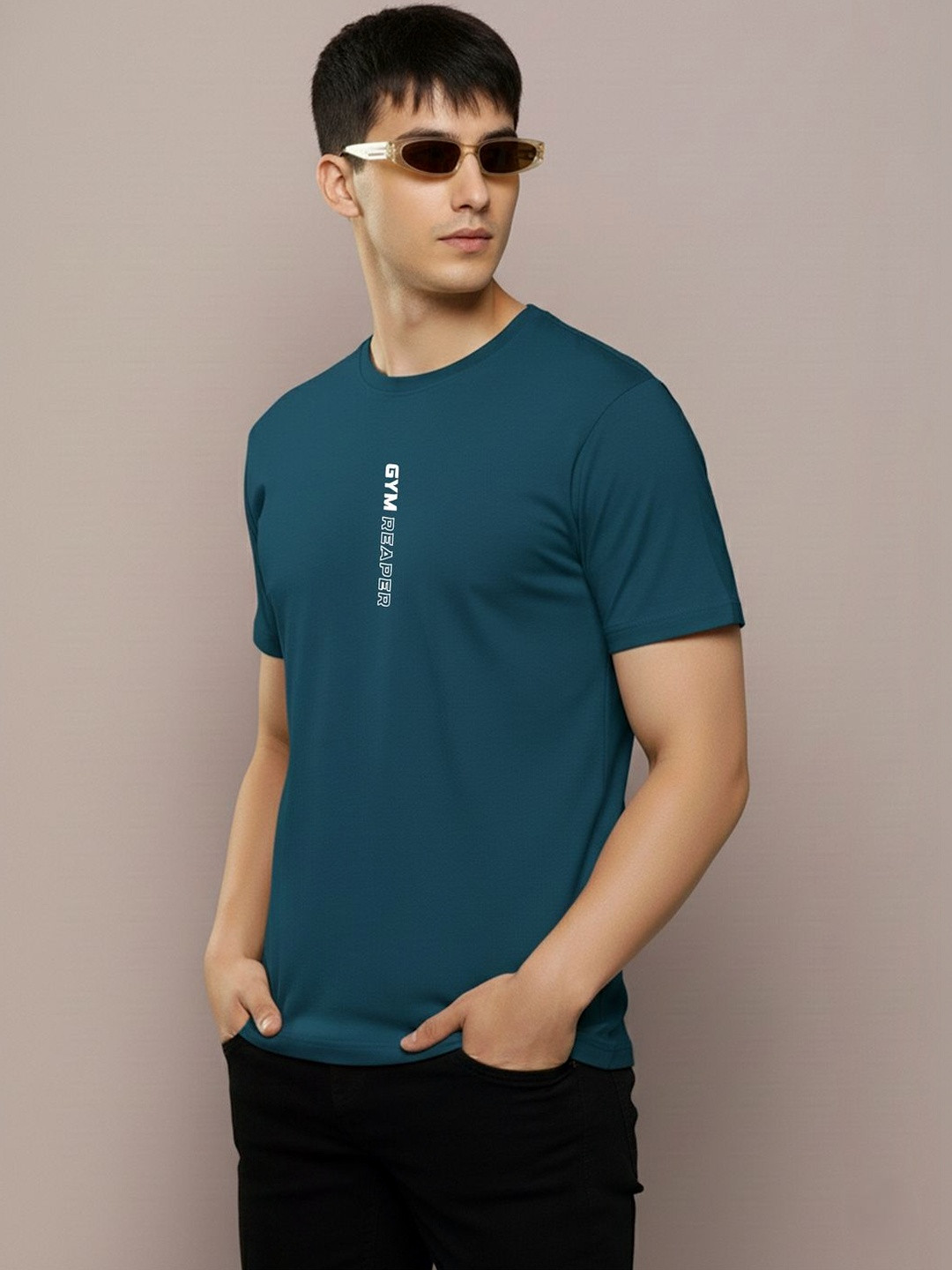 MINISTRY OF FRIENDS Men Typography Printed T-shirt