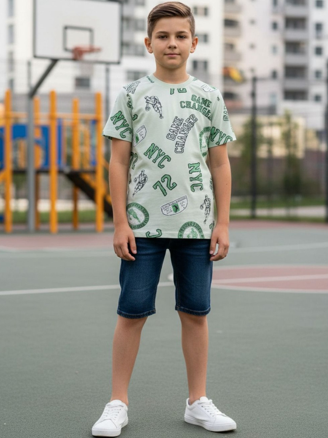 V-Mart Boys Cotton Tshirts