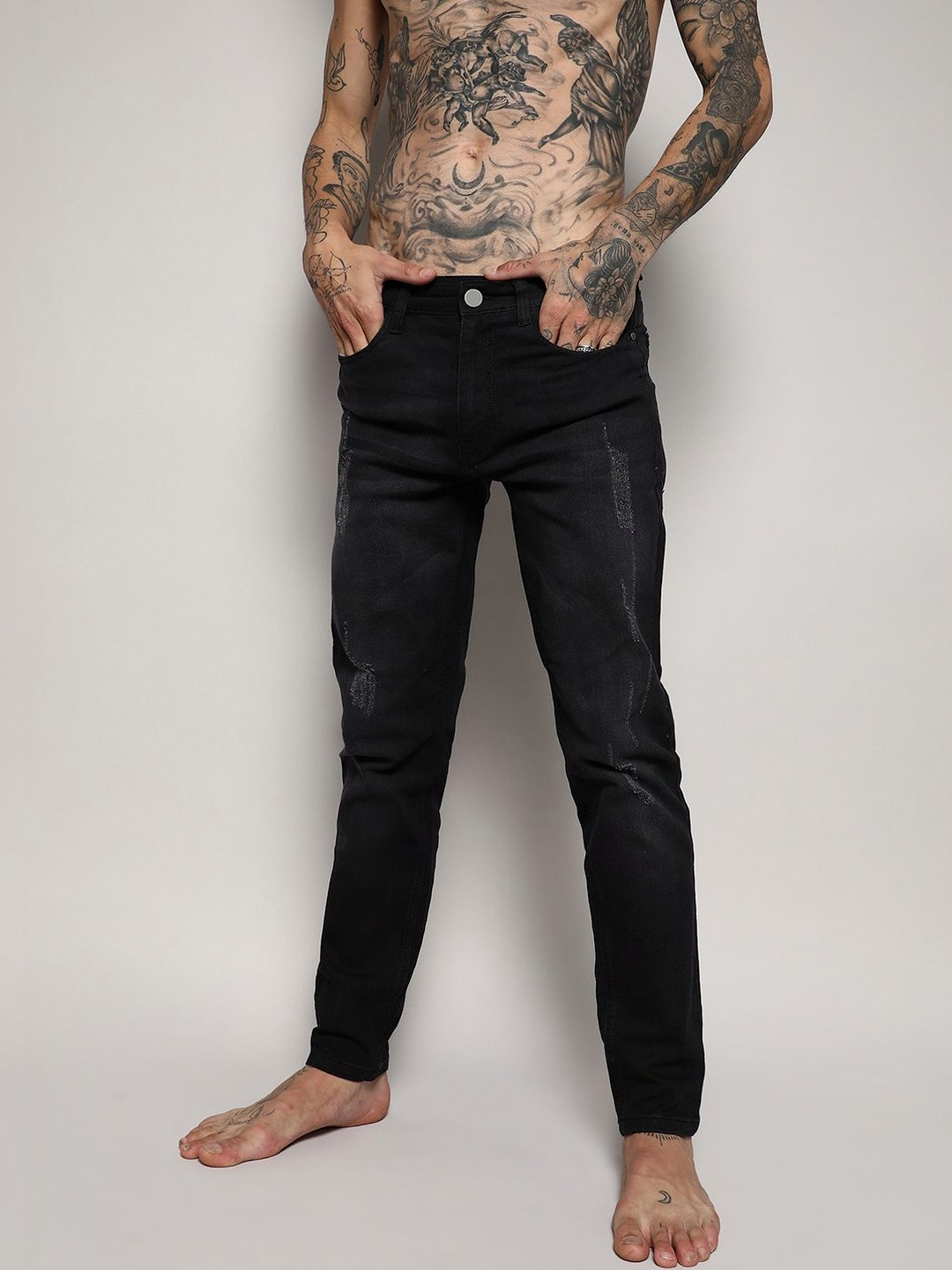 CAHOOT Men Regular Fit Mid-Rise Jeans
