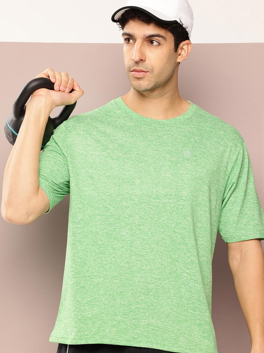 DILLINGER Men Polo Collar Antimicrobial Anti-Wicking Training T-shirt