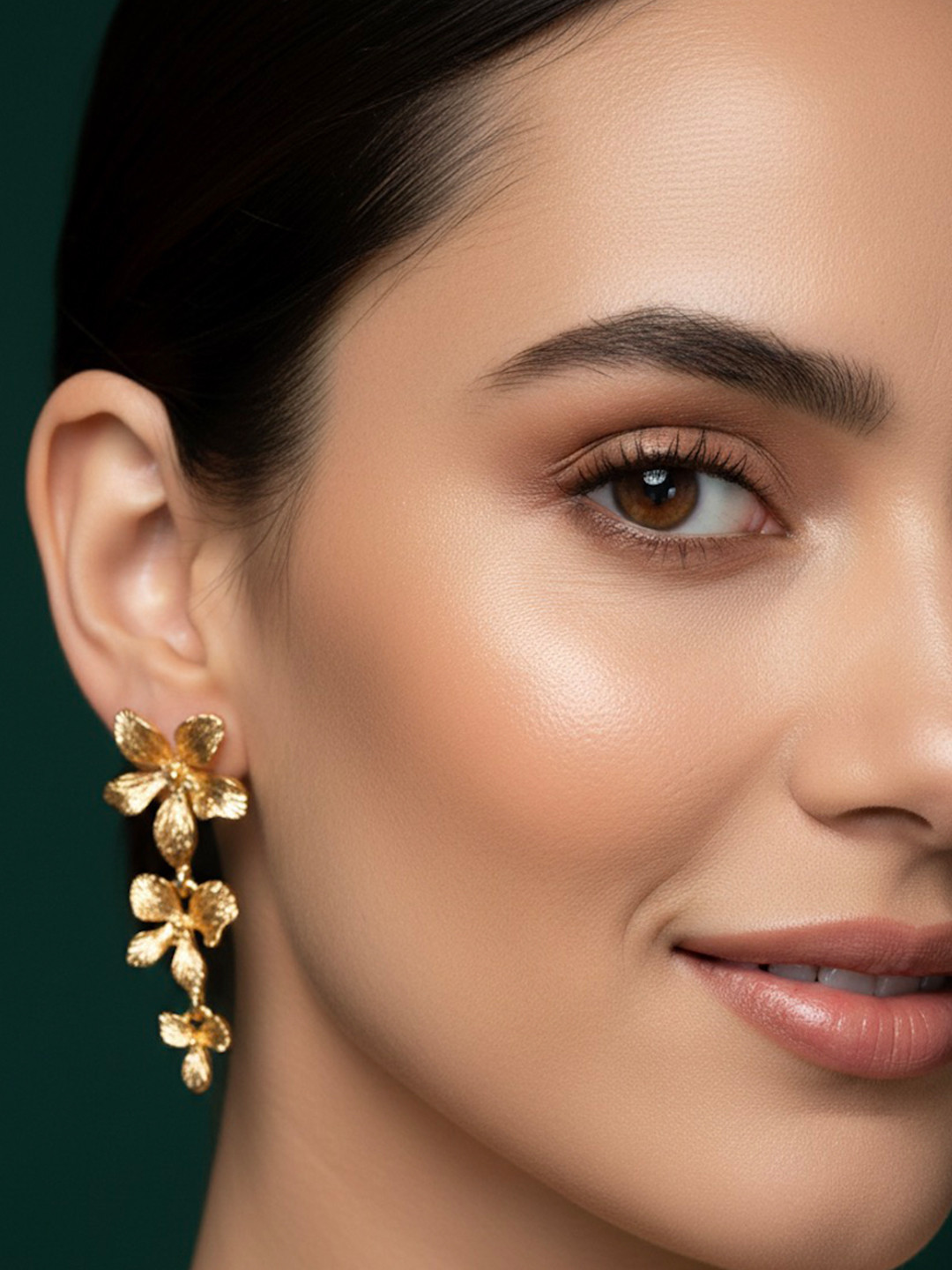 DURATI Floral Drop Earrings