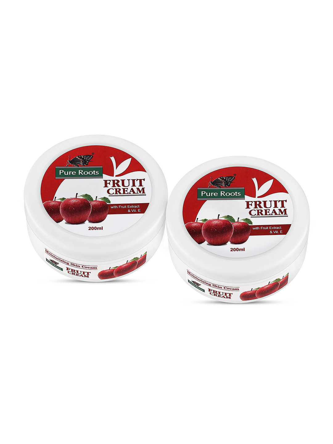 pure roots Set Of 2 Fruit Vitamin E Cream - 200 ml Each