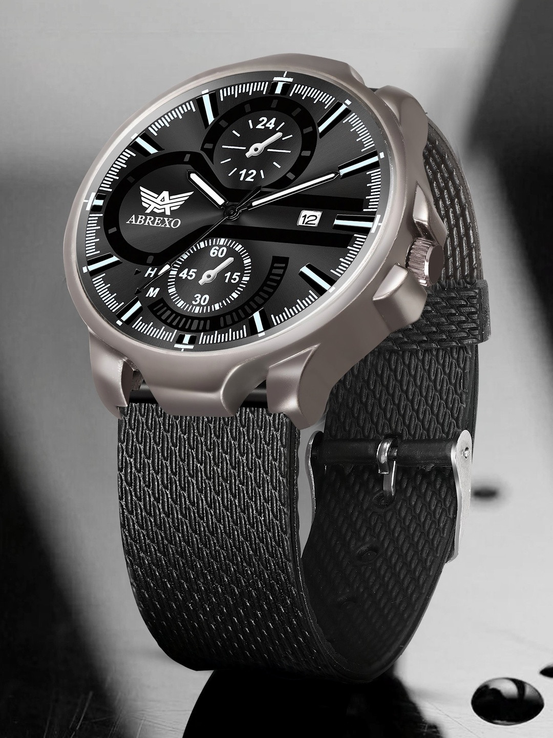 Abrexo Men Dial & Straps Watch Abx3411