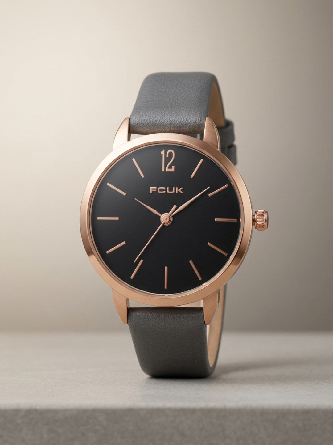 FCUK Women Leather Straps Analogue Watch FK00021B