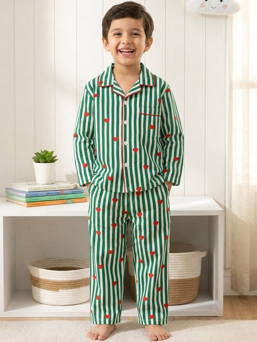 SEPHANI Boys Printed Night suit
