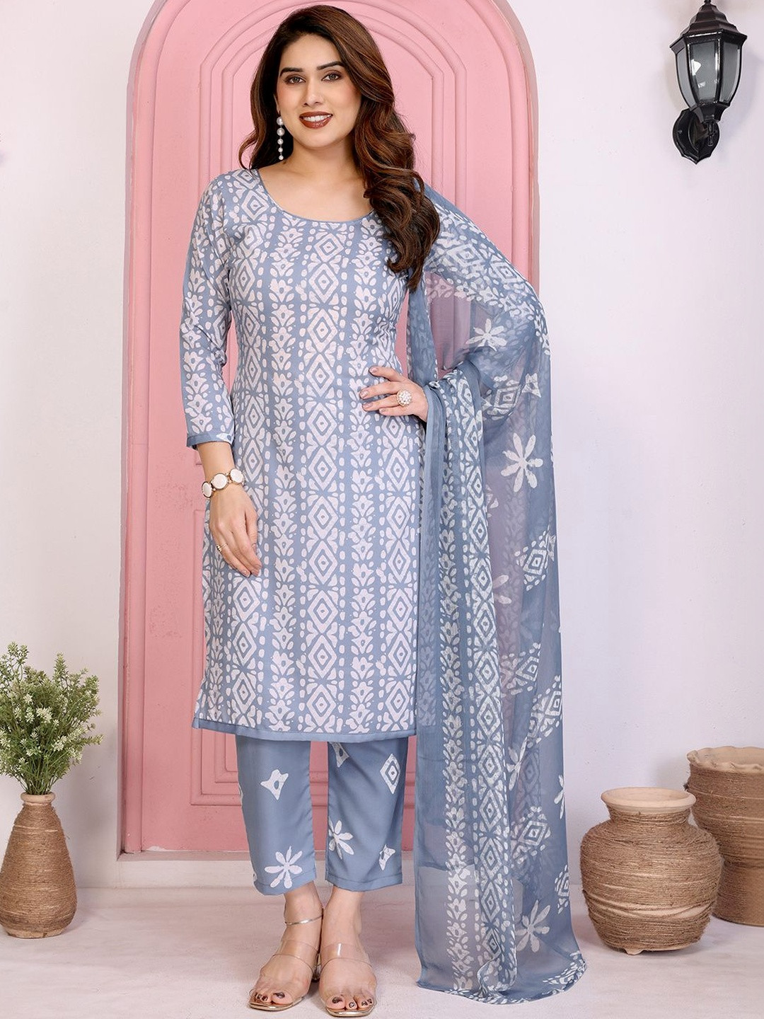 STYLETONE Printed Unstitched Dress Material