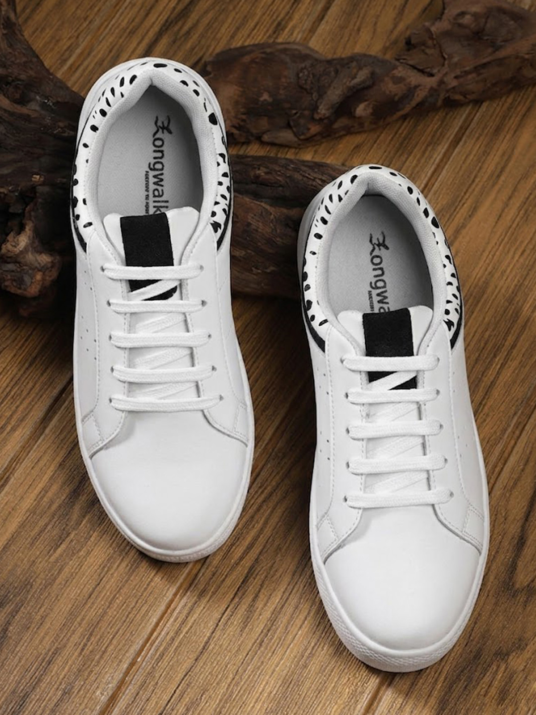 Longwalk Women Perforations Lightweight Comfort Insole Basics Sneakers