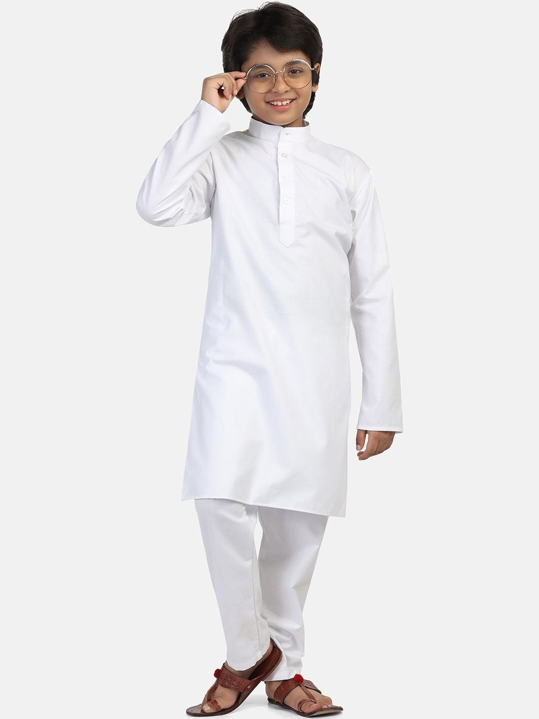 tututree Boys Pure Cotton Kurta with Pyjamas