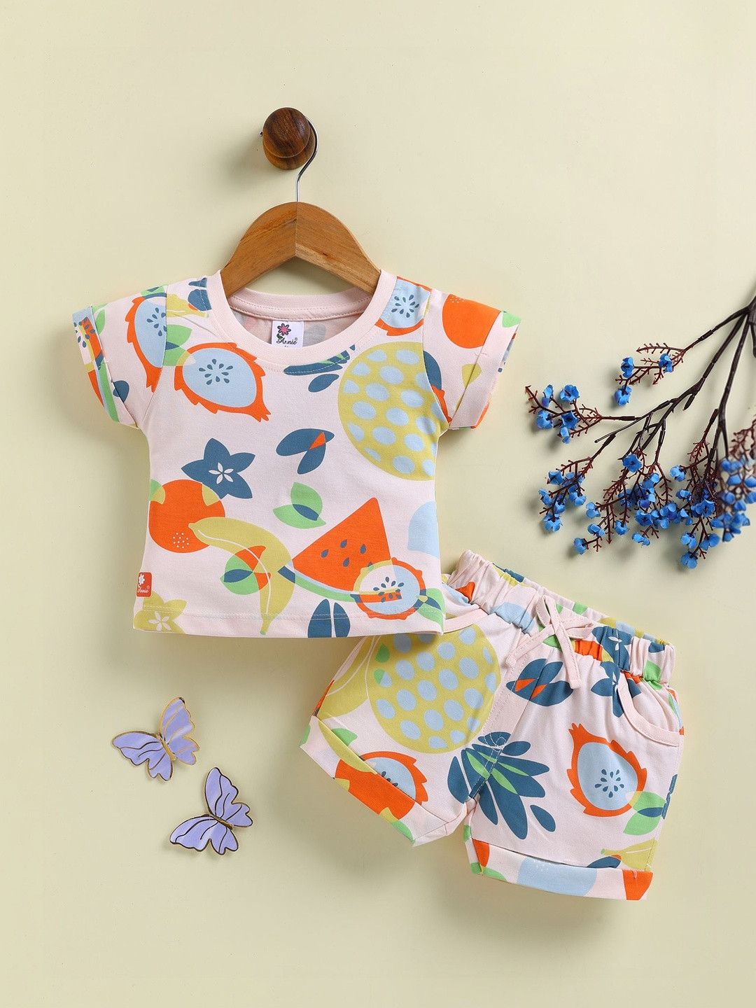 Annie Girls Top with Shorts