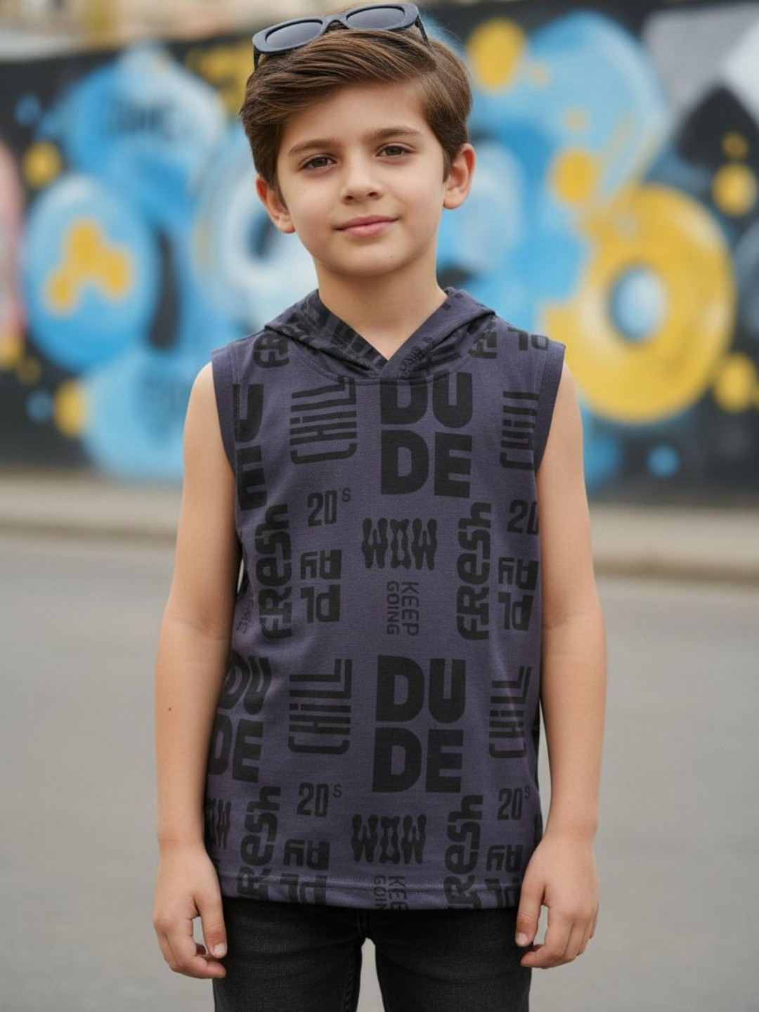 V-Mart Boys Cotton Tshirts