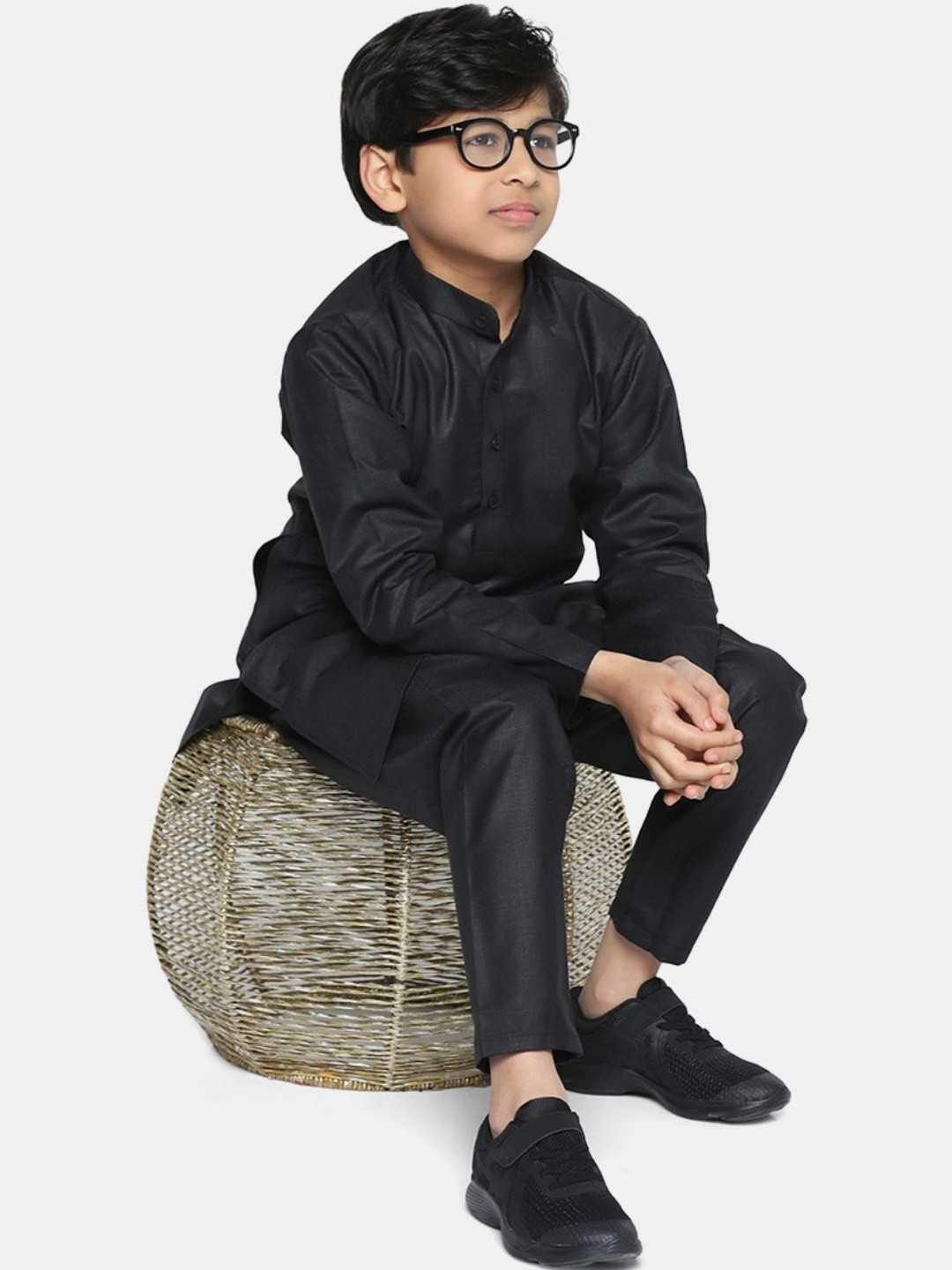 tututree Boys Pure Cotton Kurta with Pyjamas