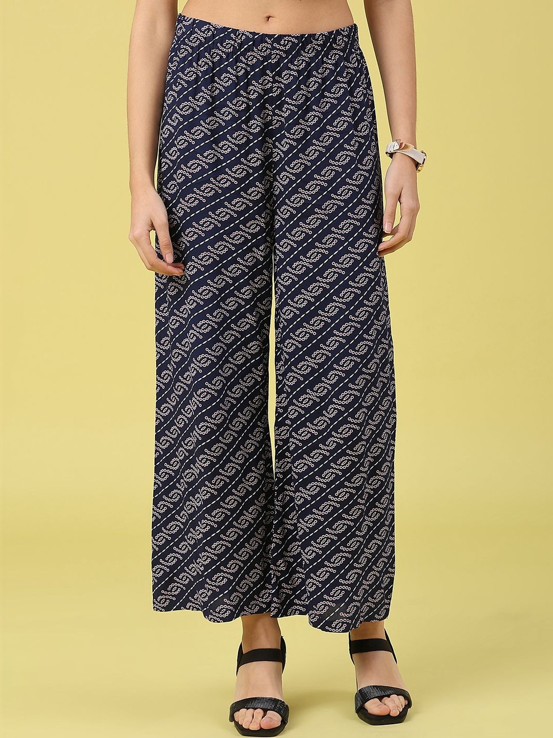 V-Mart Women Printed Ethnic Palazzos