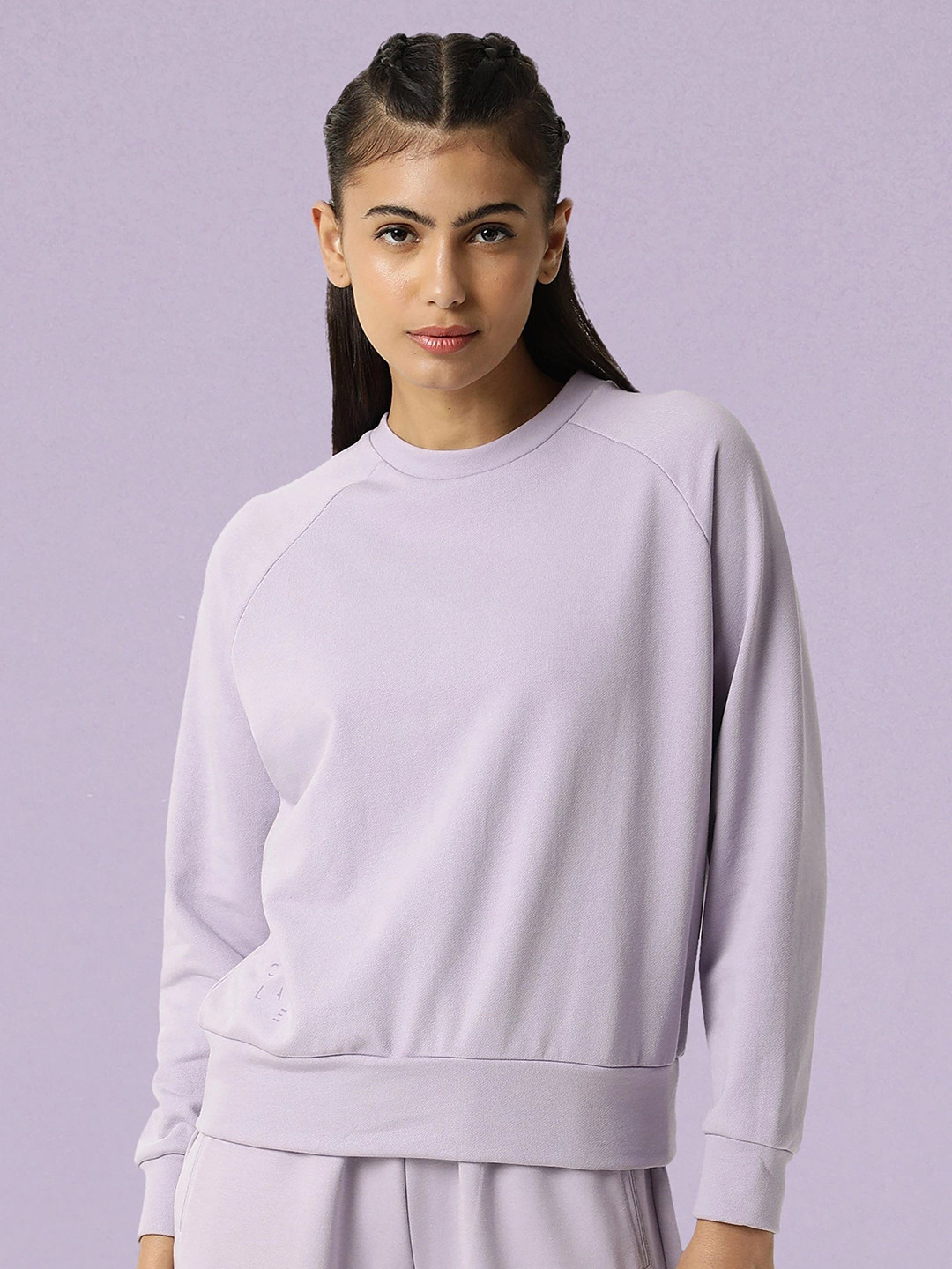 ARTICALE Women Purple Sweatshirt