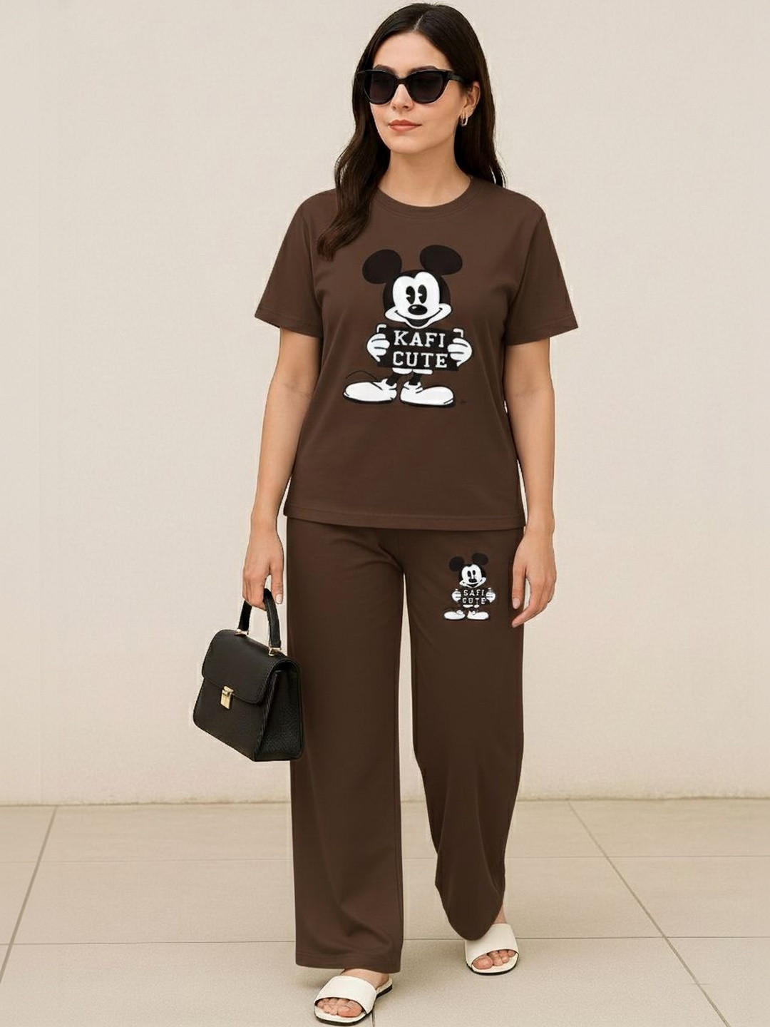 TIARA WORLD Women Printed Night suit