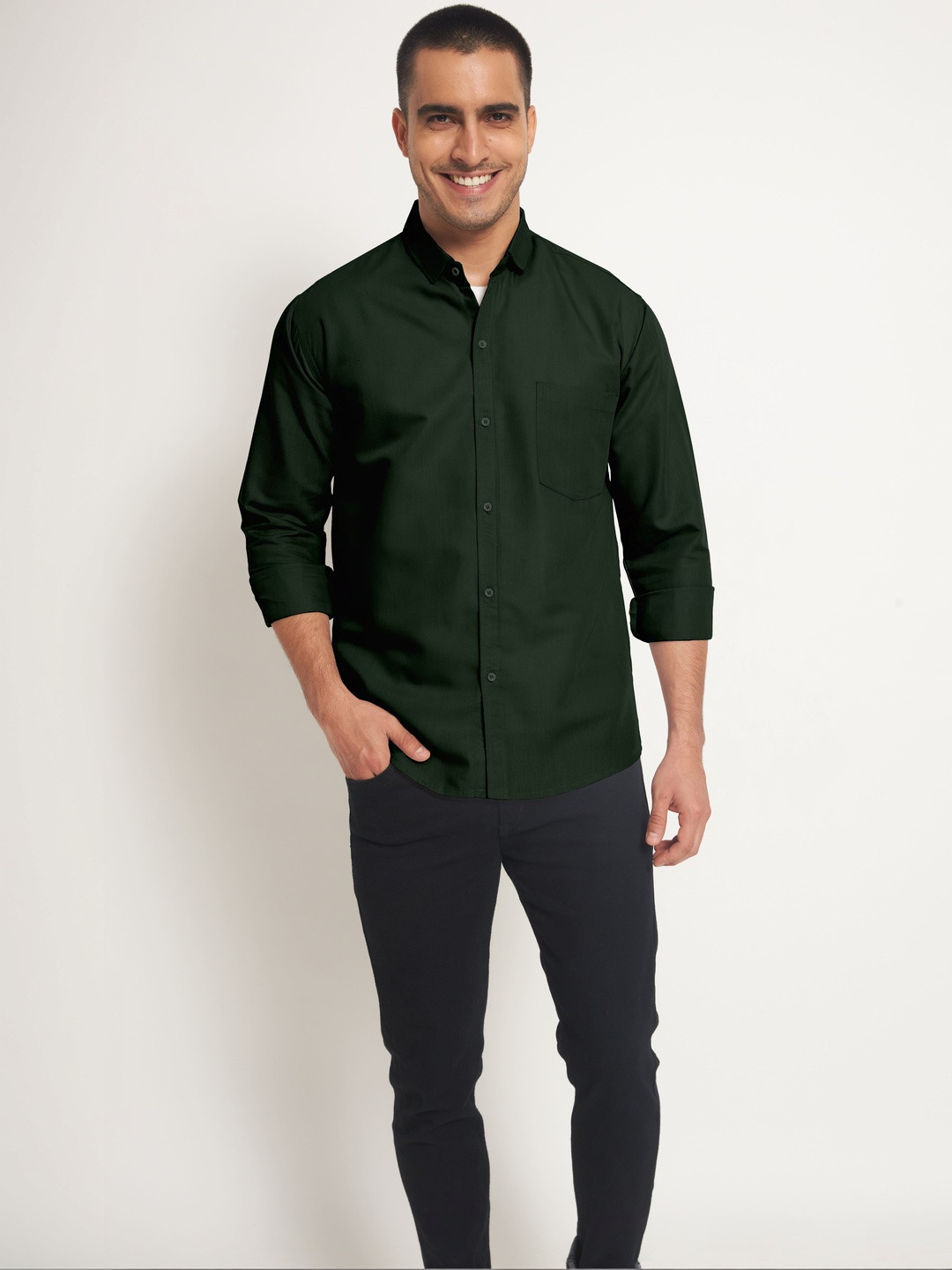 HERE&NOW Men Comfort Casual Shirt
