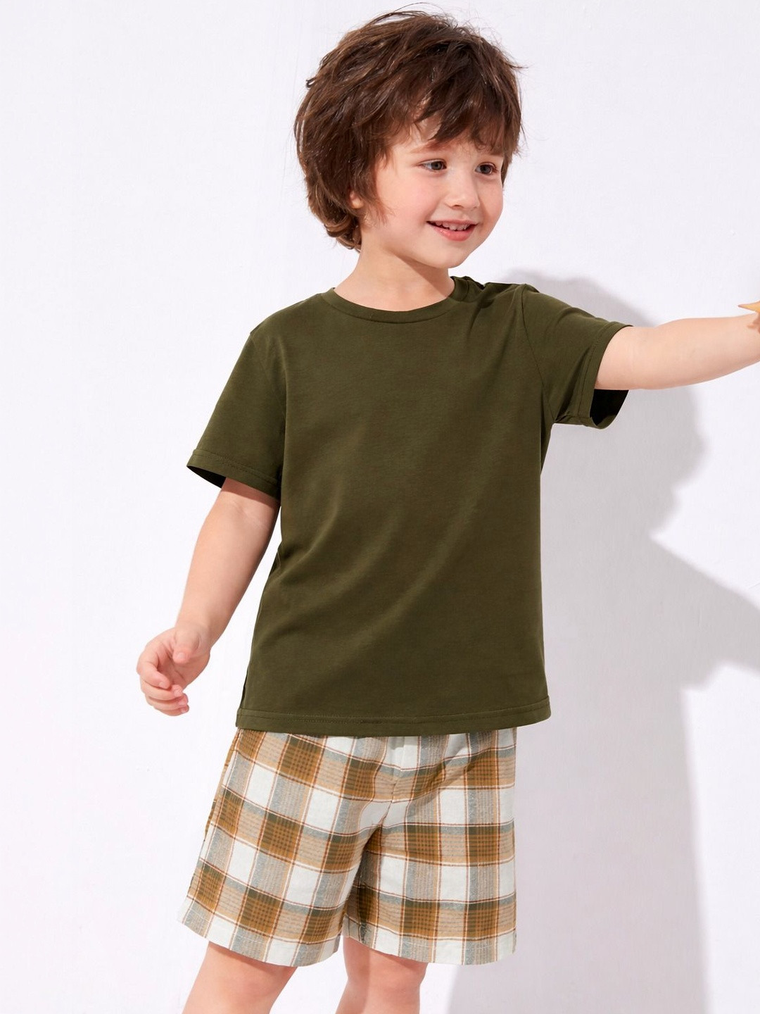 PockMAN Boys Round Neck Oversized Pure Cotton T-shirts