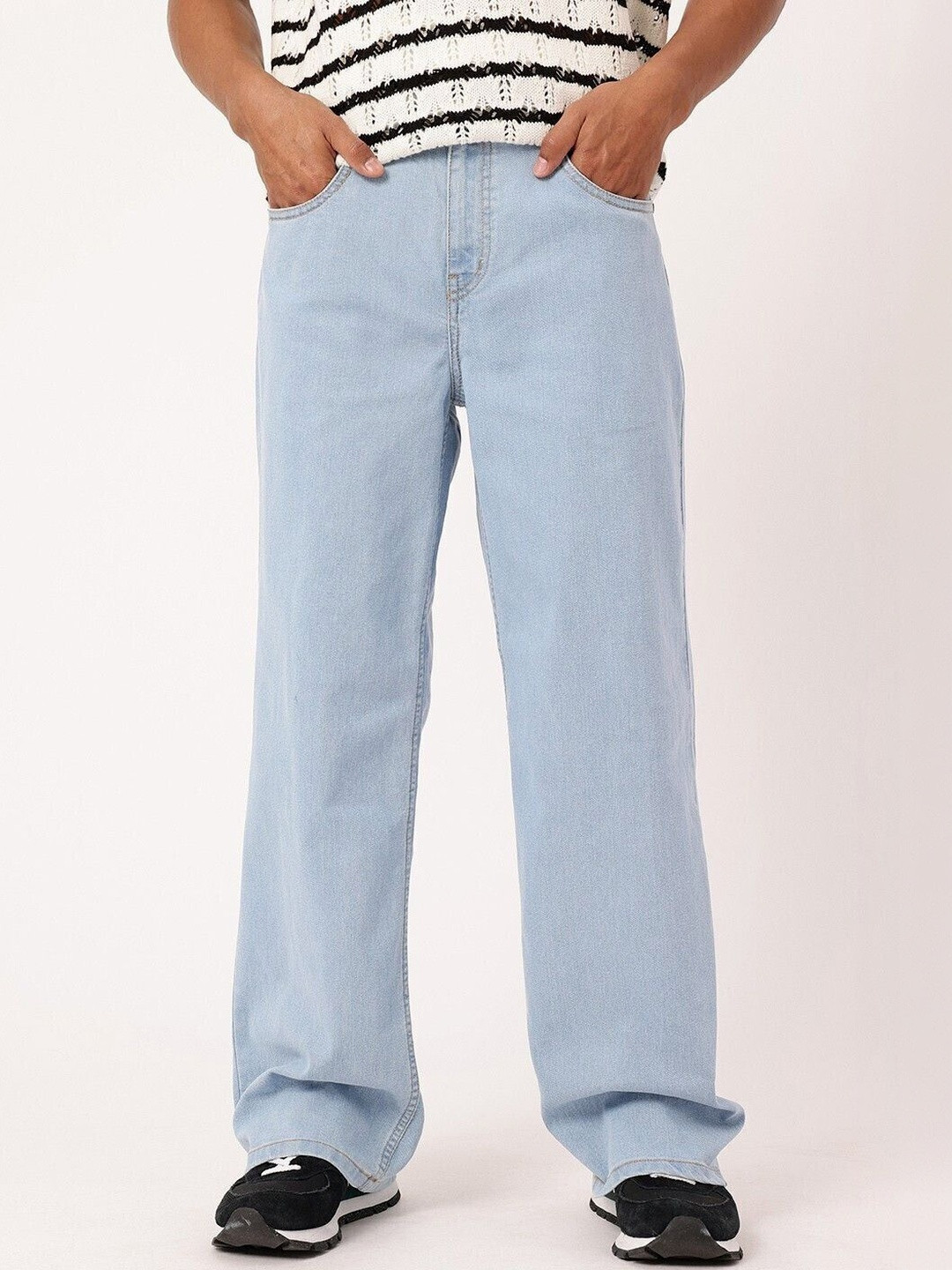 Veltick Men Bootcut Mid-Rise Jeans