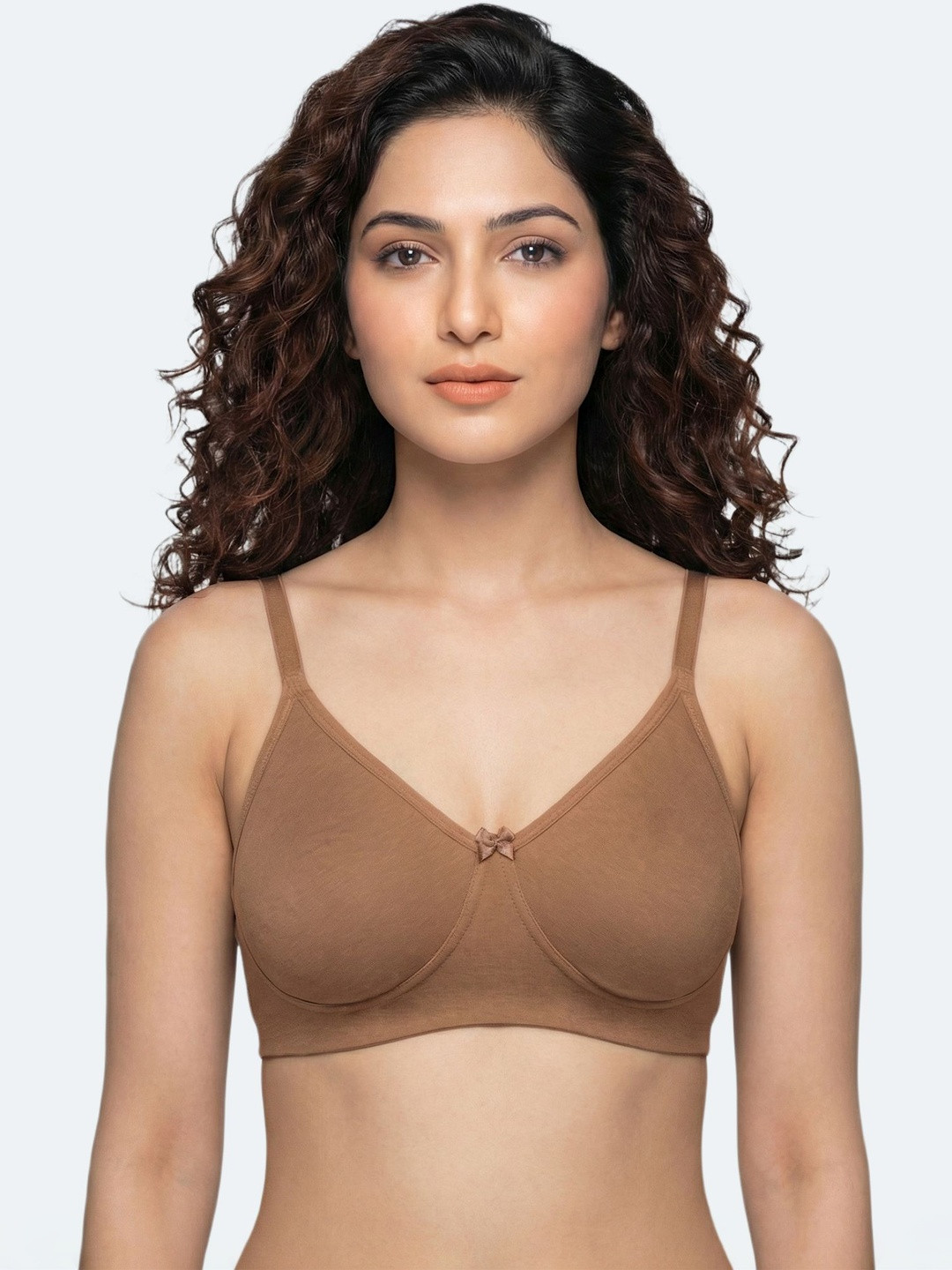 Invisi-Fit Cotton Non-Padded Full Coverage Everyday Bonded Bra