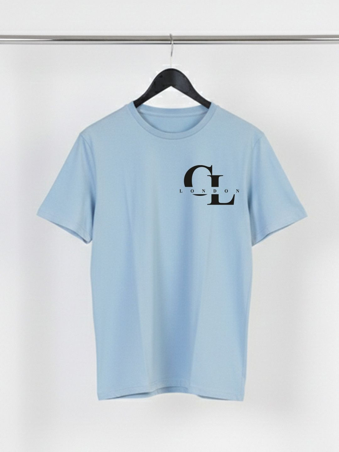 Greylongg Printed Round Neck T-shirt