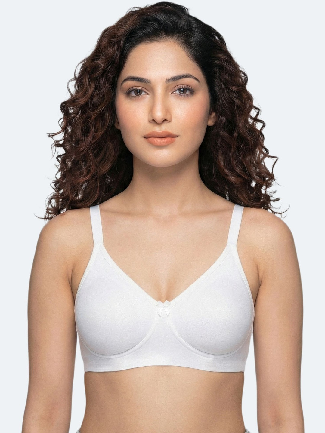 Invisi-Fit Cotton Non-Padded Full Coverage Everyday Bonded Bra