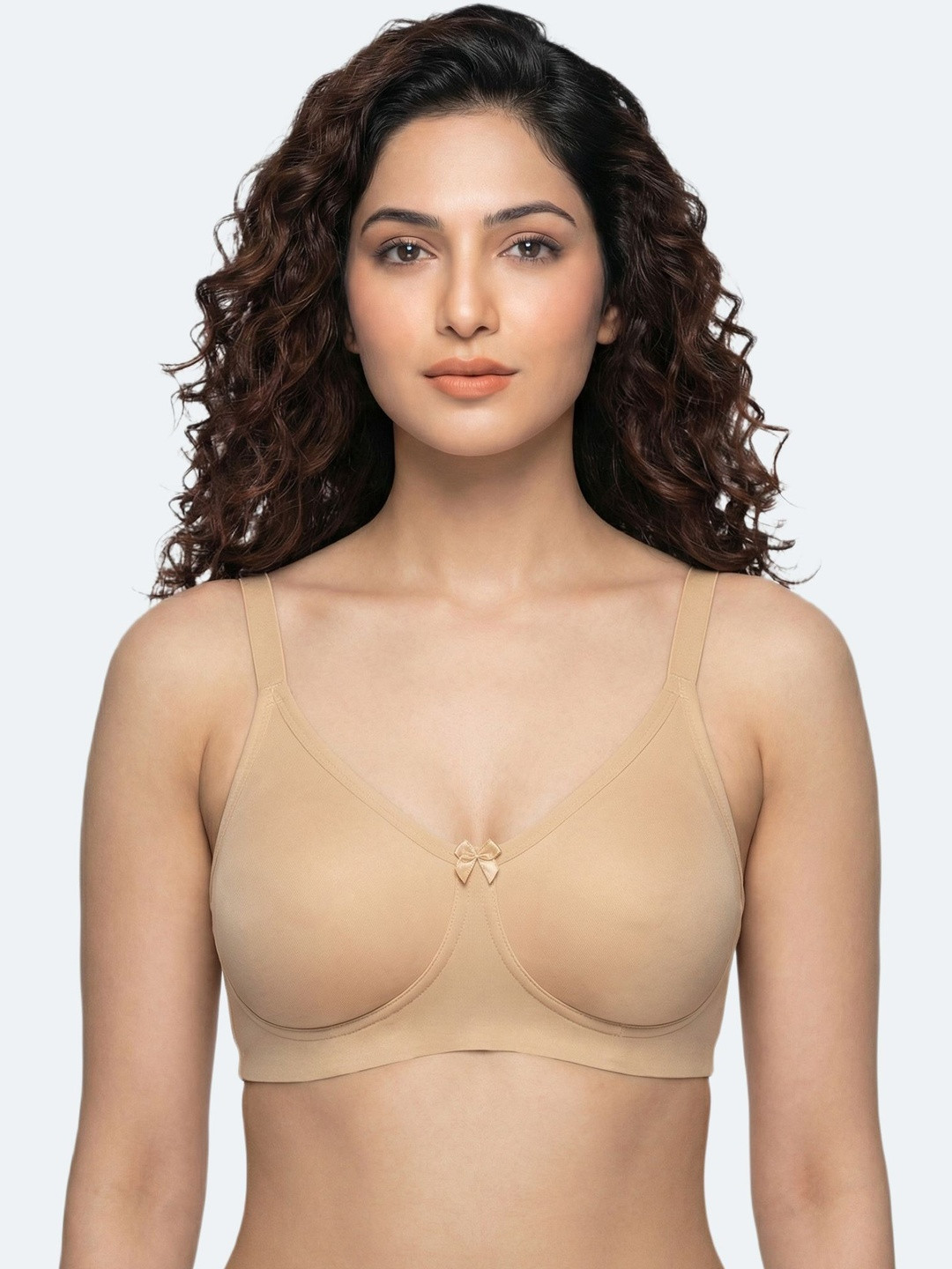 Invisi-Fit Cotton Non-Padded Full Coverage Everyday Bonded Bra