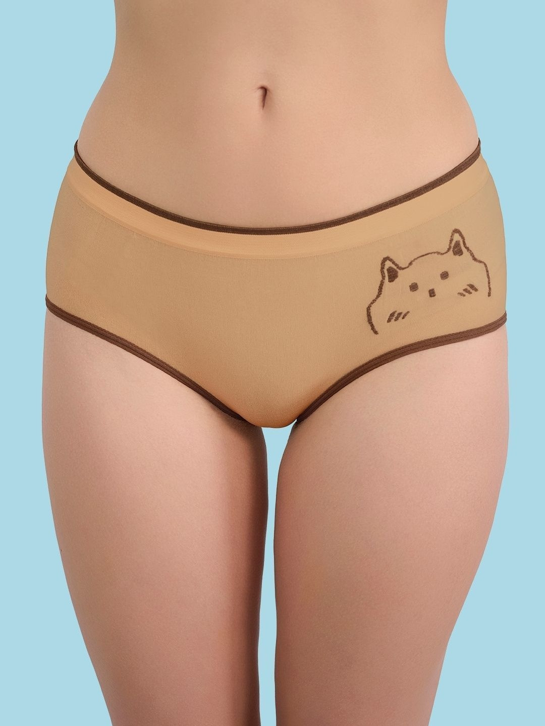 HERE&NOW Women Printed Hipster Briefs
