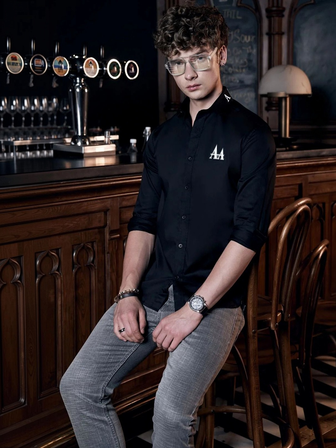 AACHARI Men Classic Casual Shirt