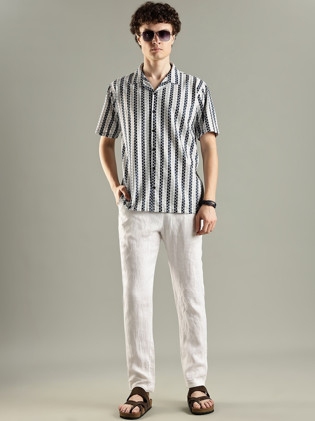 HERE&NOW Men Comfort Casual Shirt