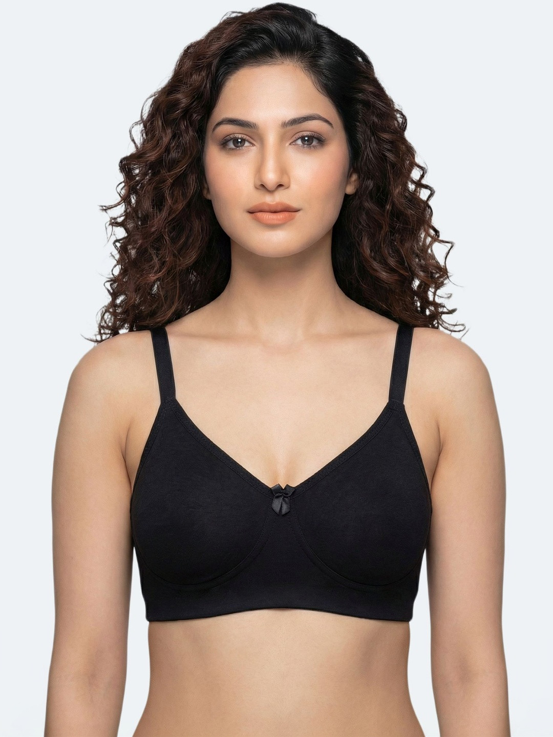 Invisi-Fit Cotton Non-Padded Full Coverage Everyday Bonded Bra