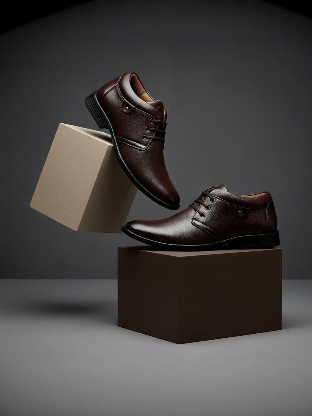 CLUB STYLE Men Leather Formal Boot