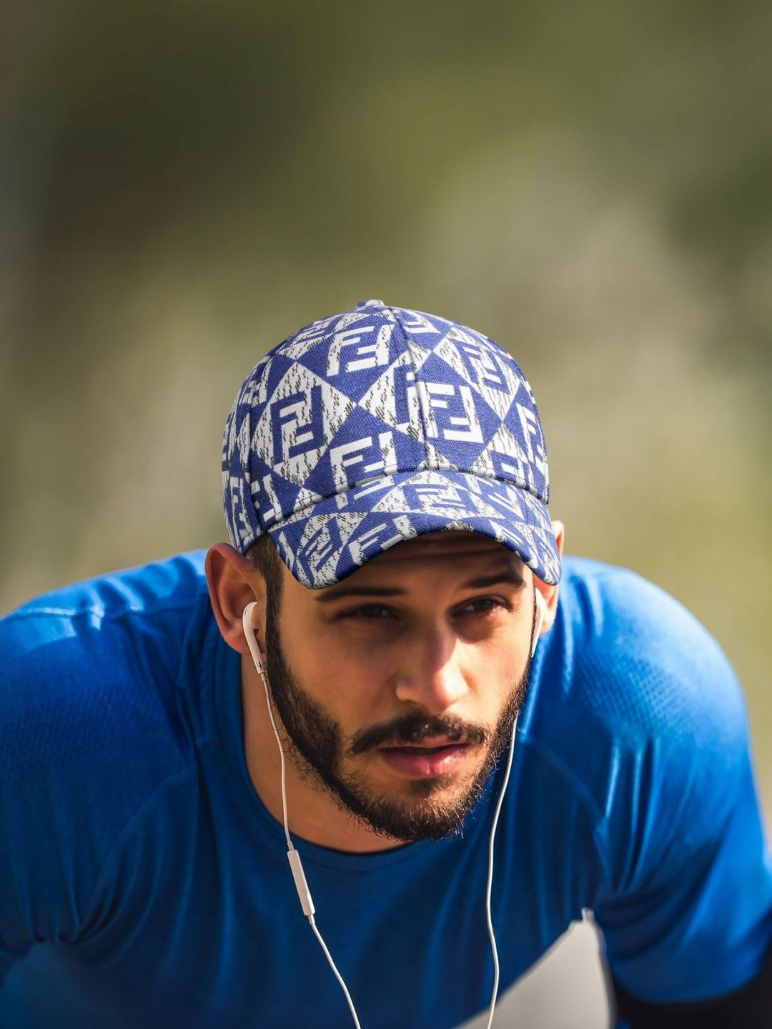 Vritraz Men Embroidered Printed Baseball Cap