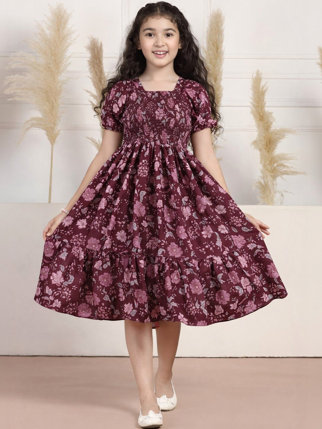 PaheliRani Print Fit & Flare Dress